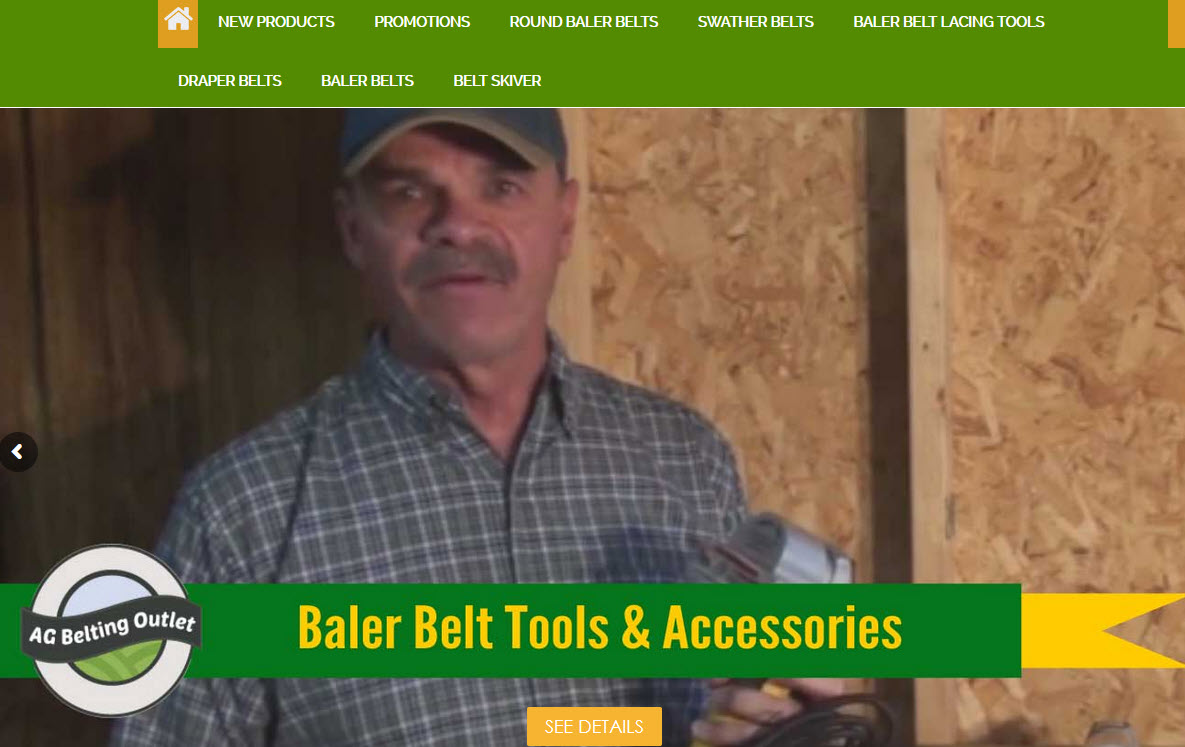 hay baler belts